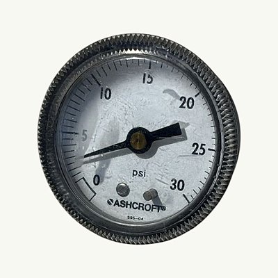 Manometro Pressao 30 PSI Ashcroft - 595-04 Traseira 2