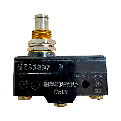 Chave Micro Switch MZS1307 Fim De Curso 15a 250v Ponteira