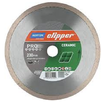 Disco de Corte Diamantado Clipper Pro Ceramic 230x25,4mm