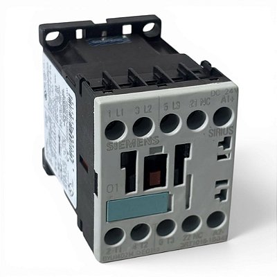 3RT1016-1BB42 Contator 9A 24Vcc SIEMENS