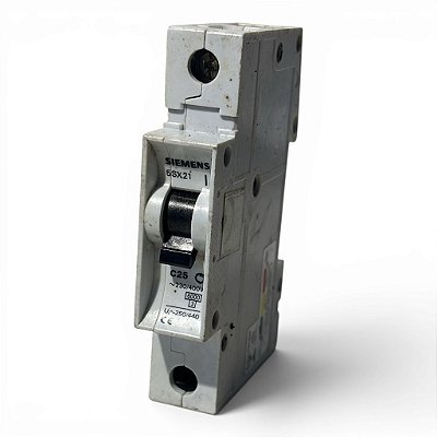 KIT 3 Disjuntor Monopolar C10, 230/400v 5sx21 SIEMENS