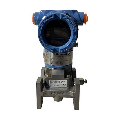 TRANSMISSOR PRESSÃO ROSEMOUNT MODELO 3051CG5A02A1AH2K2M5Q4DF