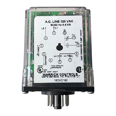 Rele Módulo Plug-in 16DMC1B0 Warrick Controls Gems 120v