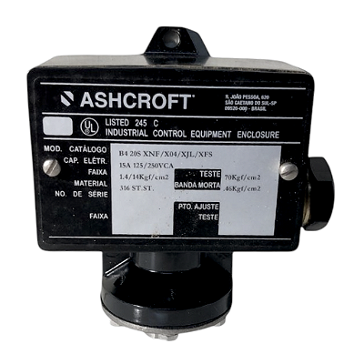 Interruptor Pressao Sistema Industrial Ashcroft - B420S