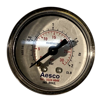 Manômetro Medicao Pressao Aesco - 489667