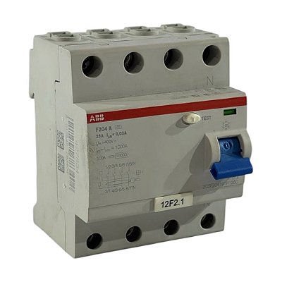 Interruptor Dr 4P 400Vca 80A 30Ma F204AC800.03 - ABB