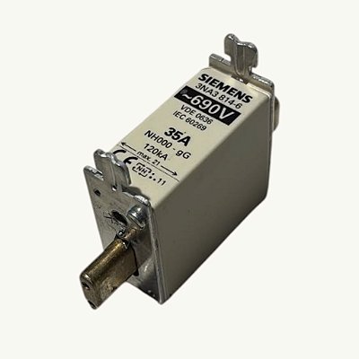 Fusível Nh000-gG 35a 690vca 3na3814-6 Siemens