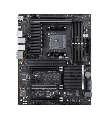 Placa-Mãe Pro AMD AM4 ATX Asus PRO-WS-X570-ACE