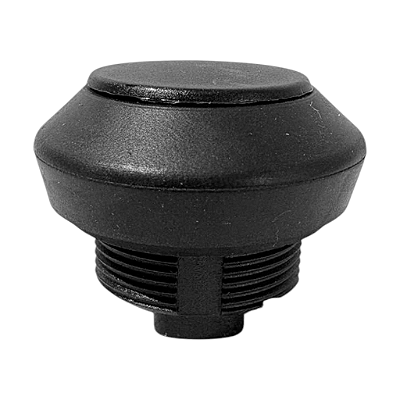 KIT 5 Botão Impulso Preto Giovenzana - PLN007