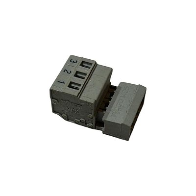 Conector macho 3 polos Espaçamento de 5 m 231-603 WAGO