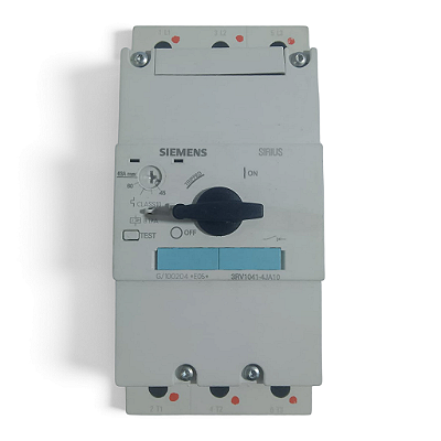 Disjuntor Motor Siemens 3rv1041-4ja10 Regulagem 45-63a