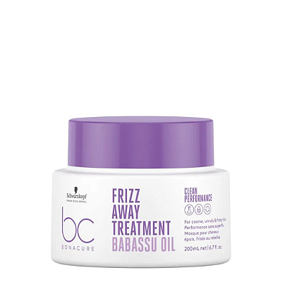 Schwarzkopf Máscara Clean Frizz Away Bonacure 200ml