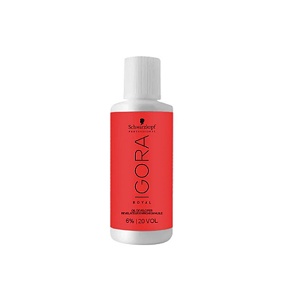 Água Oxigenada Igora Royal 6% 20 volumes Oil Developer 60ml | Schwarzkopf