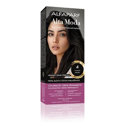 AlfaParf Alta Moda É Colore 4.0 Castanho - Coloração Permanente