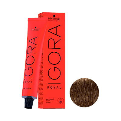 Coloração Igora Royal 7.0 Louro Médio 60g | Schwarzkopf