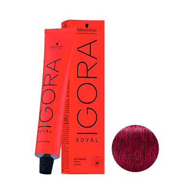 Coloração Igora Royal 9.98 Louro Extra Claro Violeta Vermelho 60g | Schwarzkopf