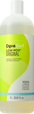 Deva Curl Low Poo Original Shampoo Com Pouca Espuma 1L
