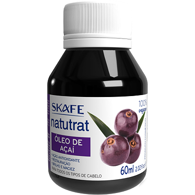 Óleo de Açaí Natutrat Skafe 60ml