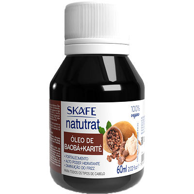 Óleo Baobá + Karité Natutrat 60ml