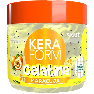 Gelatina Keraform Maracujá Skafe 500g