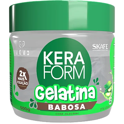 Gelatina Keraform Babosa Skafe 500g