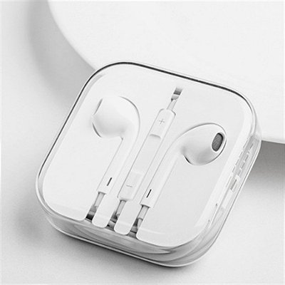 Nova moda fones de ouvido intra-auriculares de 3,5 mm com microfone compatível