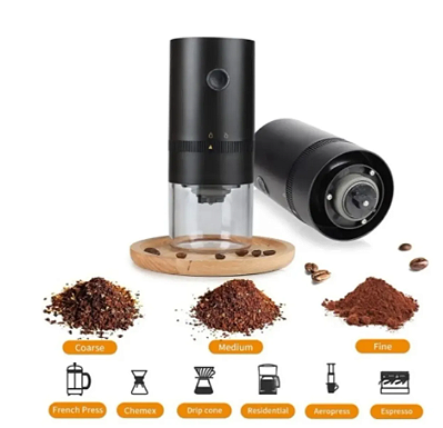 Moedor De Café Elétrico Triturador De Grãos Gourmet Grãos