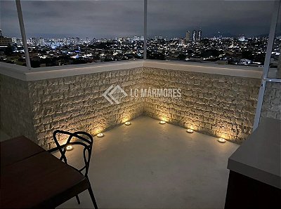TRAVERTINO ROCKFACE 10x25