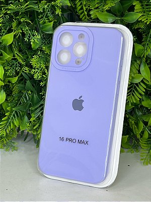 Case aveludada iPhone 16 Pro Max