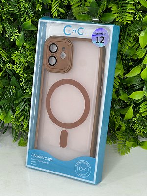 Capa Magnética com Proteção de Câmera – iPhone 12
