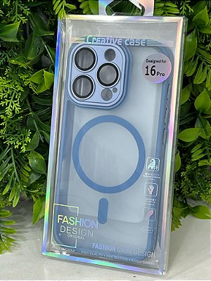 Capa Magnética com Proteção de Câmera – iPhone 16 Pro