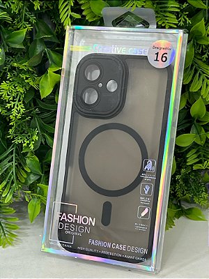 Capa Magnética com Proteção de Câmera – iPhone 16