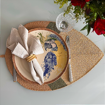 Jogo Americano Brasil Nature Folha (unidade)