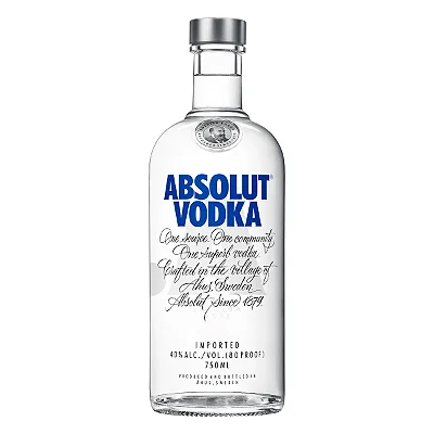 Vodka Absolut Tradicional - 1 Litro