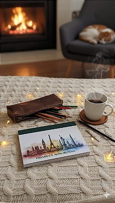 Livro de Colorir - Cidades e Monumentos