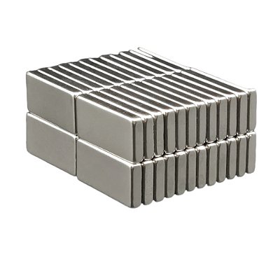 10pcs. Imã De Neodimio Retângulo Retangular 20x10x3mm - N35