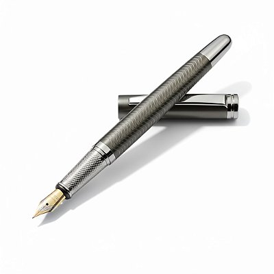 CANETA TINTEIRO EXECUTIVA PENA CHUMBO ELEGANTE RELEVO 0,5MM