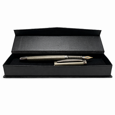 CANETA TINTEIRO EXECUTIVA PENA CHUMBO ELEGANTE 0,5MM E CAIXA