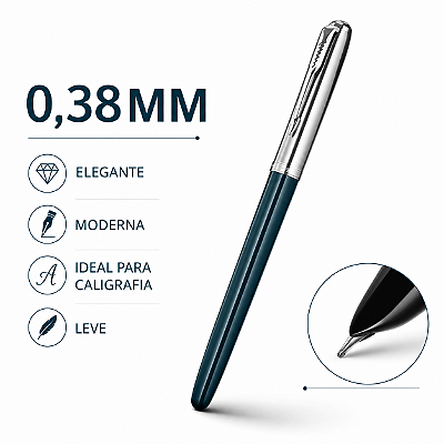 CANETA TINTEIRO EXECUTIVA 0,38MM CALIGRAFIA CONVITE GN2739