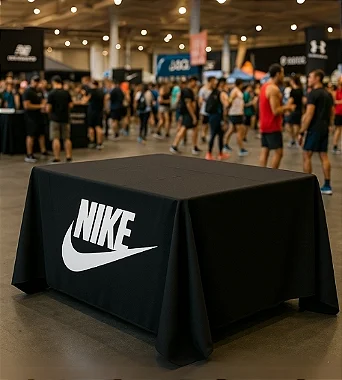 Toalha de Mesa Personalizada em GABARDINE Largura Dupla (160 a 230cm)