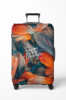 Capa Protetora Antifurto Mala Viagem Penas 10 23 32Kg
