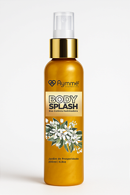 Body Splash Iluminador 200ml - Jardim de Prosperidade
