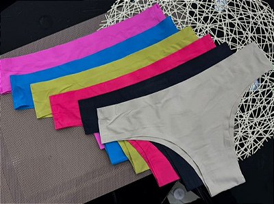 Calcinha sem costura P/M