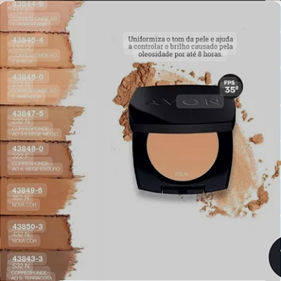 Pó compacto fácil matte 212N