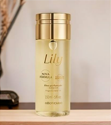 Óleo perfumado desodorante corporal Lily