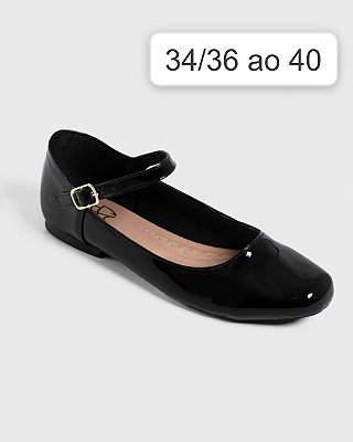Sapatilha Feminina Confortável verniz