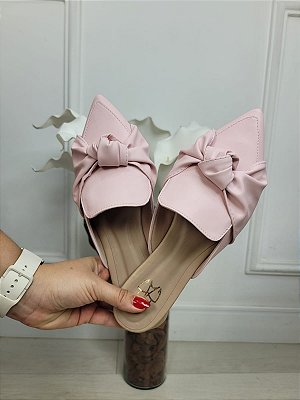 Mule Feminino Casual com Nó