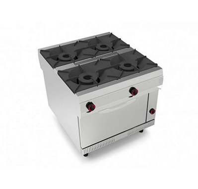 Fogão de Centro a Gás com Forno – Série 900