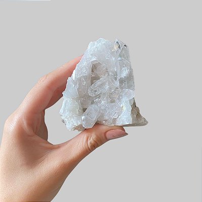 Drusa de Cristal 200 a 300g - Amplificador, Iluminador e Purificador