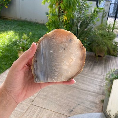 Geodo de Ágata Intuitivo G - Pedra da Sorte